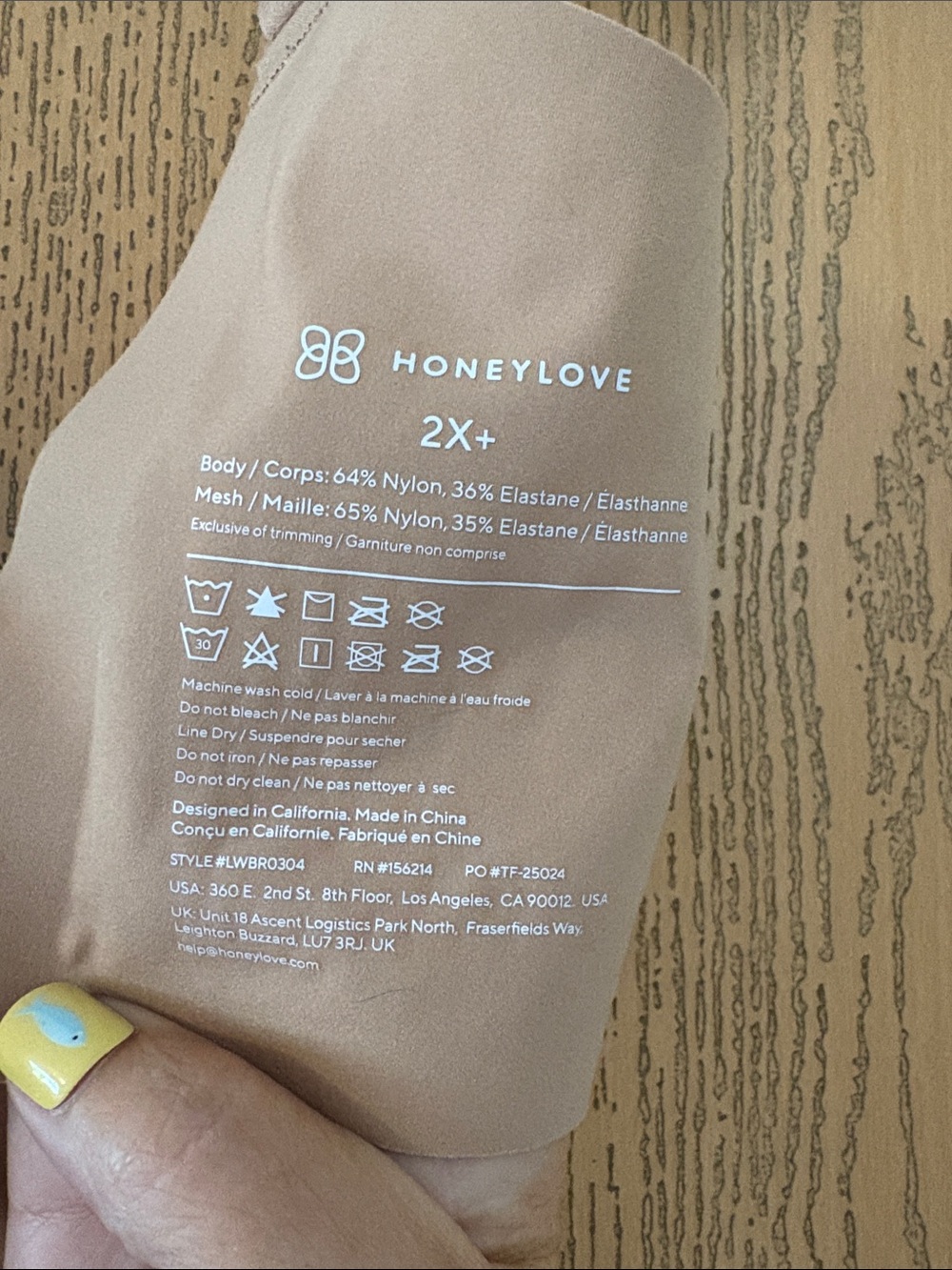 Honeylove Nude Seamless Support Bra - Picture 2 of 6